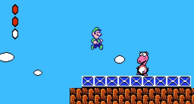 doki doki panic aka super mario bros 2 USA la vendetta del palette swap!