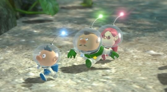 I tre capitani di Pikmin 3