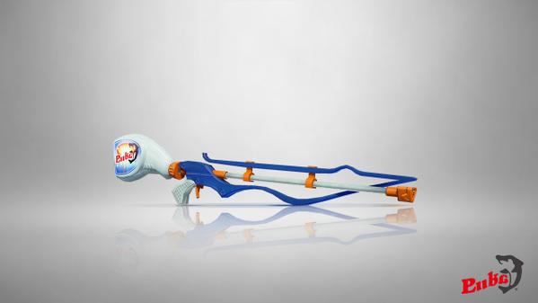 Splatoon Fucile White