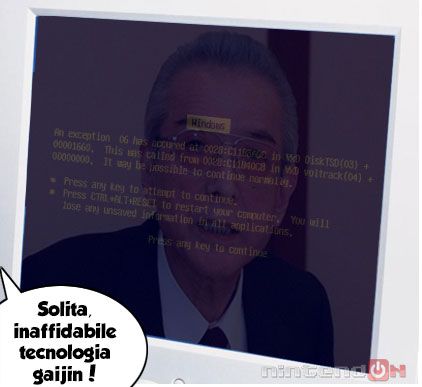 Yamauchi non si trovava bene con Windows...