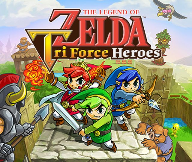 The Legend Of Zelda Tri Force Heroes Boxart-NintendOn