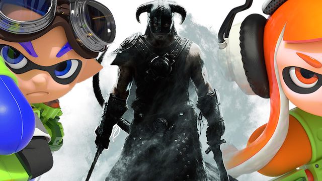 Potrebbe Skyrim vendere pi&ugrave; di Splatoon se fossero entrambi titoli di lancio?