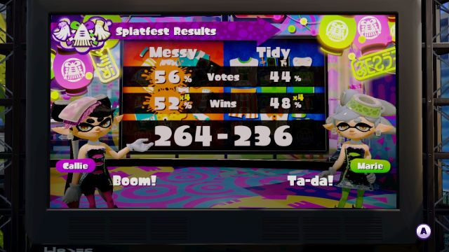 Risultato quinto splatfest-NintendOn