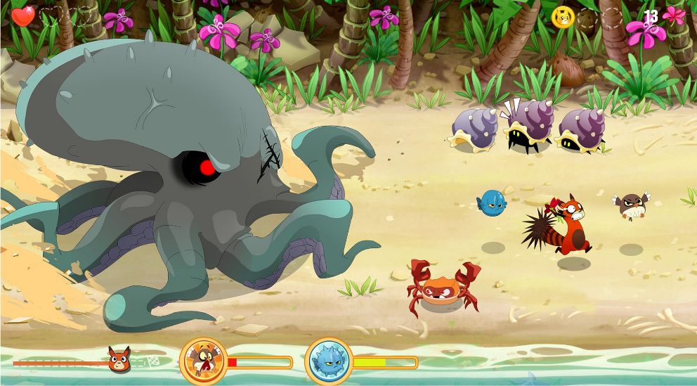 Le Boss Fights, per quanto simili tra loro, sono molto simpatiche.