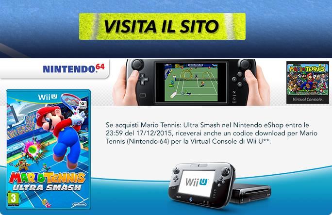 Mario Tennis 64 Virtual Console NintendOn