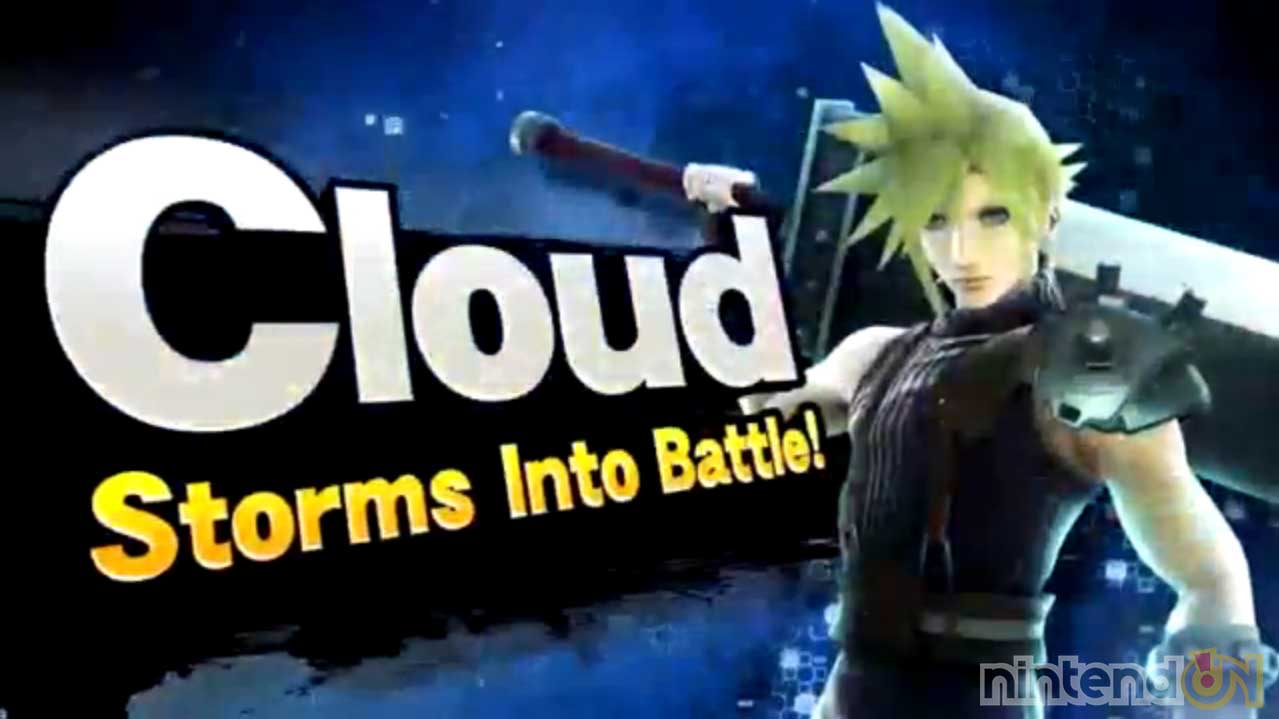 Cloud in Smash Bros