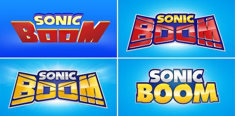 Sonic Boom loghi inutilizzati