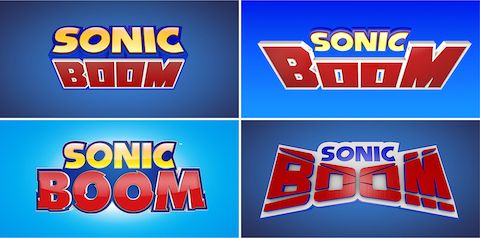 Sonic Boom loghi inutilizzati