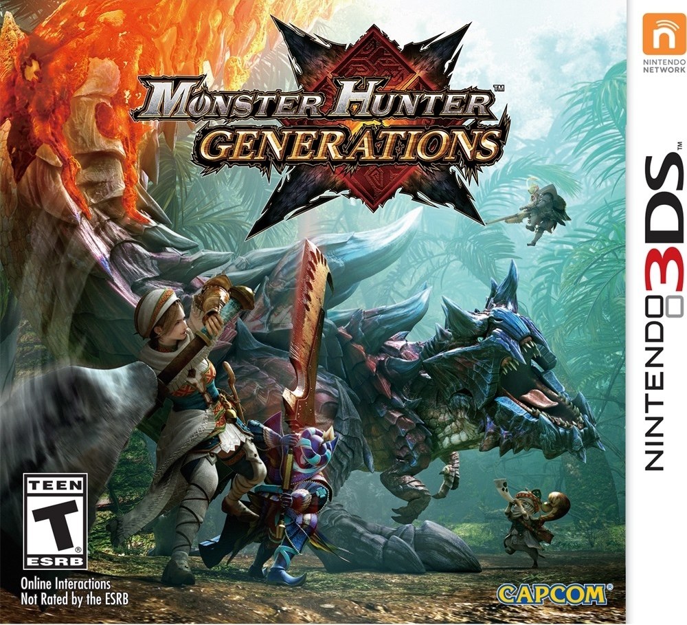Monster Hunter Generations boxart