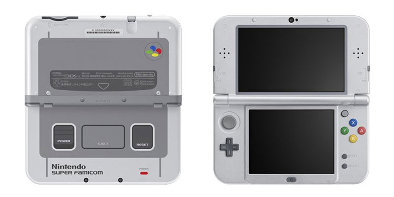 New Nintendo 3DS XL a tema SNES