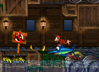 Tutto, in DKC 2 è raffinato e migliorato. Semplicemente, tutto.