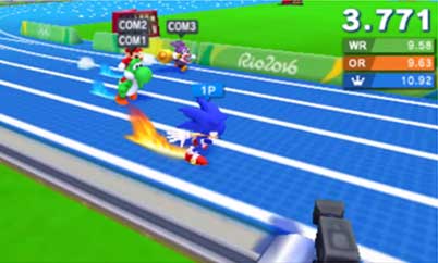 Sonic saluta tutti, ci si vede al traguardo!