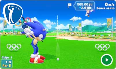 Bello il golf, forse troppo simulativo rispetto alle restanti discipline