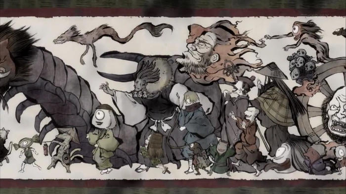 yokai yo-kai watch scroll