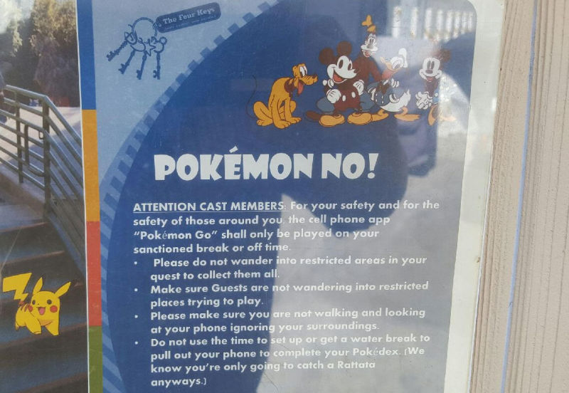 Pokémon GO Disneyland