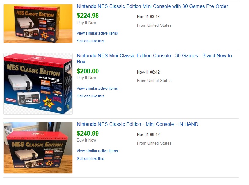 Nintendo Classic Mini NES