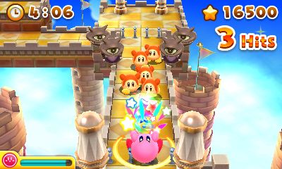 kirby's blowout blast nintendo 3ds recensione review